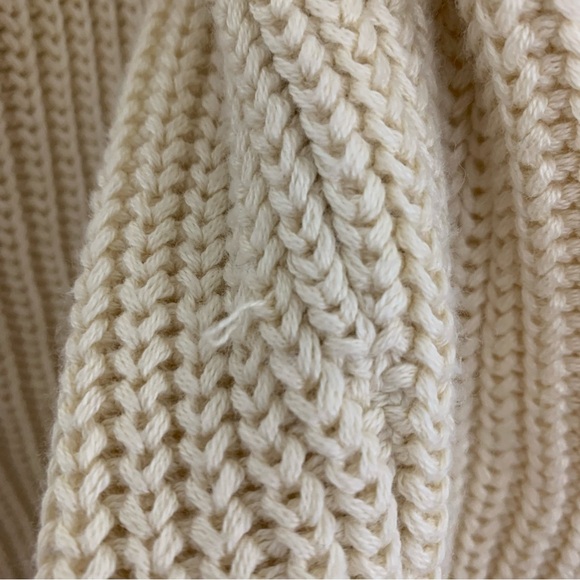 Alex Mill Turtleneck Cotton Cashmere Knit Sweater Womens XS Classic Cream Soft - Picture 16 of 17